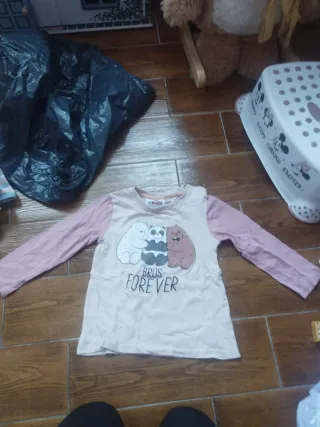 Camiseta We Bare Bears Bros Forever