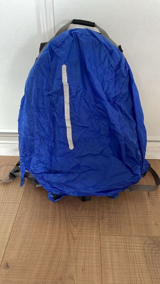 Mochila Nike Azul y Gris