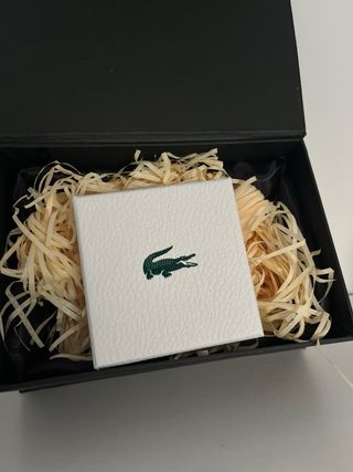 Pulsera Lacoste Plata y Verde