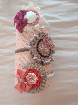 Diademas para niña con lazos