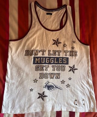 Camiseta tirantes Harry Potter Muggles