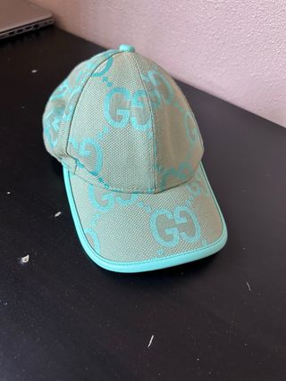 Gorra Gucci GG Verde Turquesa