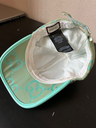 Gorra Gucci GG Verde Turquesa
