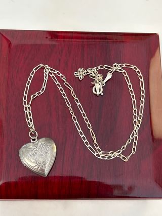 Collar Corazón Plata