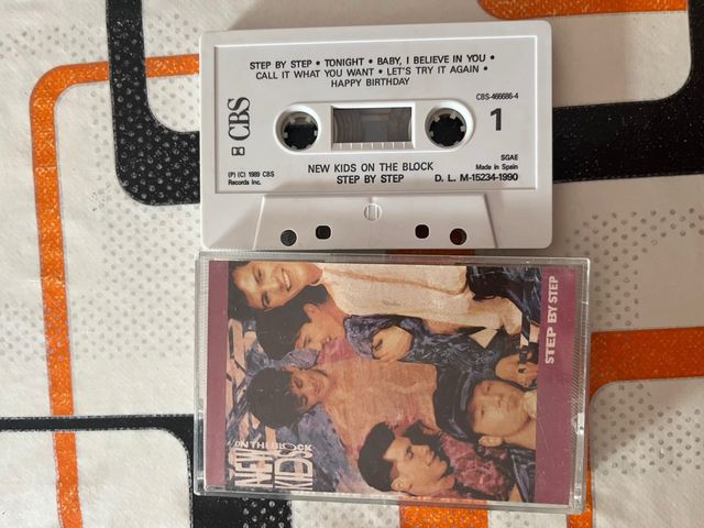 Cinta Cassette New Kids On The Block