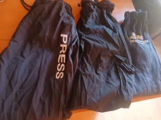Lote 3 pantalones chándal niña negros