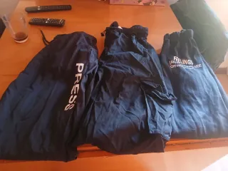 Lote 3 pantalones chándal niña negros