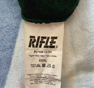 Maglione uomo RIFLE verde scuro XXXL