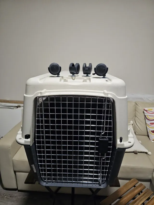 Transportín perro mediano con ruedas