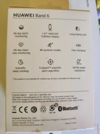 Huawei Band 6 Smartwatch Negro