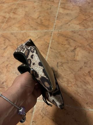 Zapatos planos AZAREY leopardo talla 37