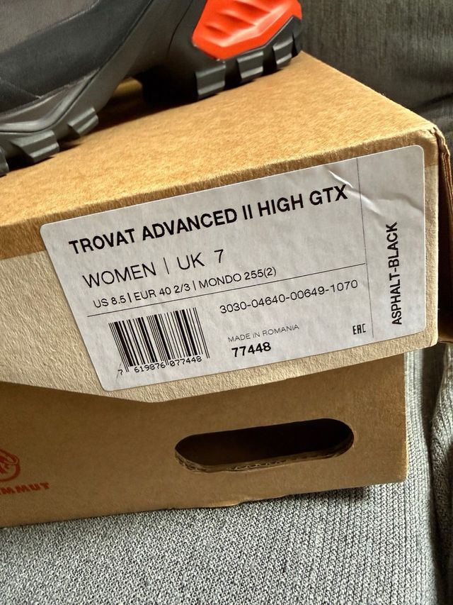 Botas Montaña Mammut Trovat Advanced II High GTX