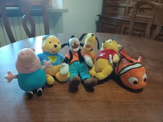 Lotto 6 peluche