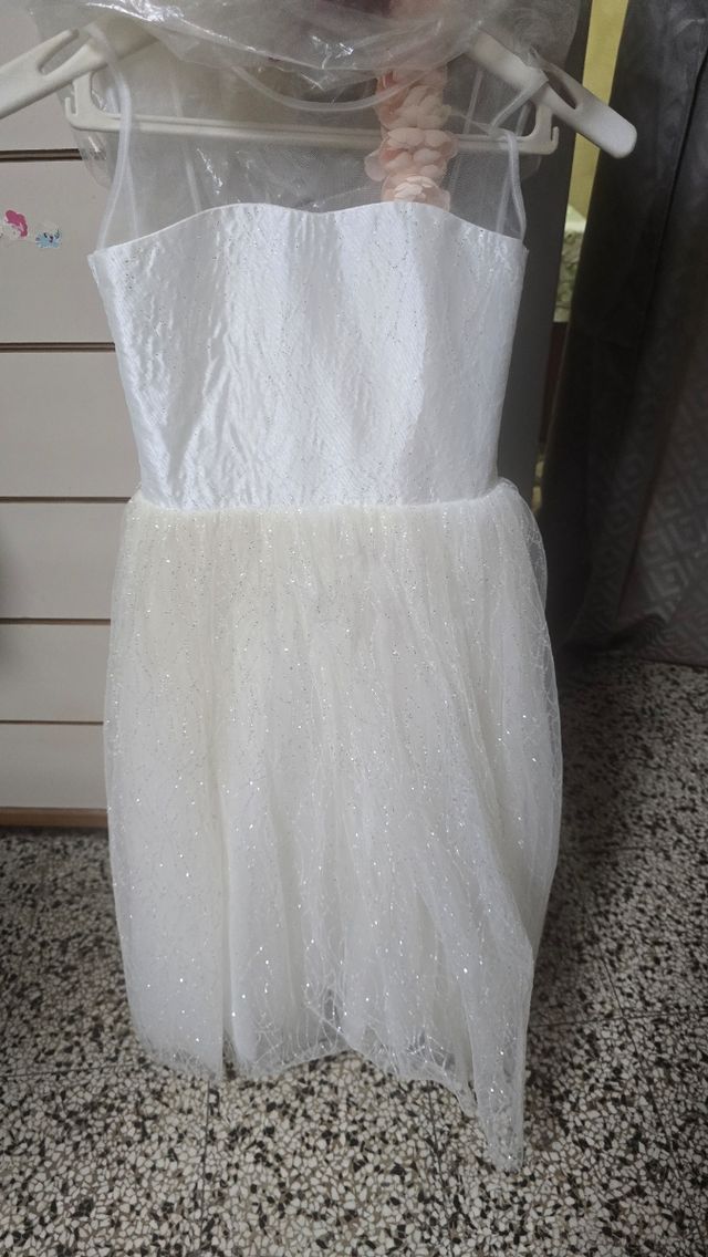 Vestito da cerimonia bianco 8 anni