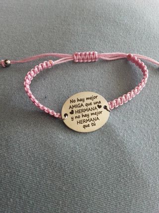 Pulsera hermana No hay mejor amiga