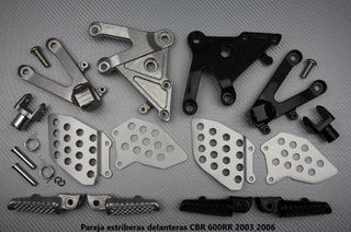 Pareja estriberas delanteras CBR 600RR 2003 2006
