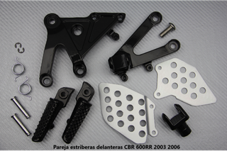 Pareja estriberas delanteras CBR 600RR 2003 2006