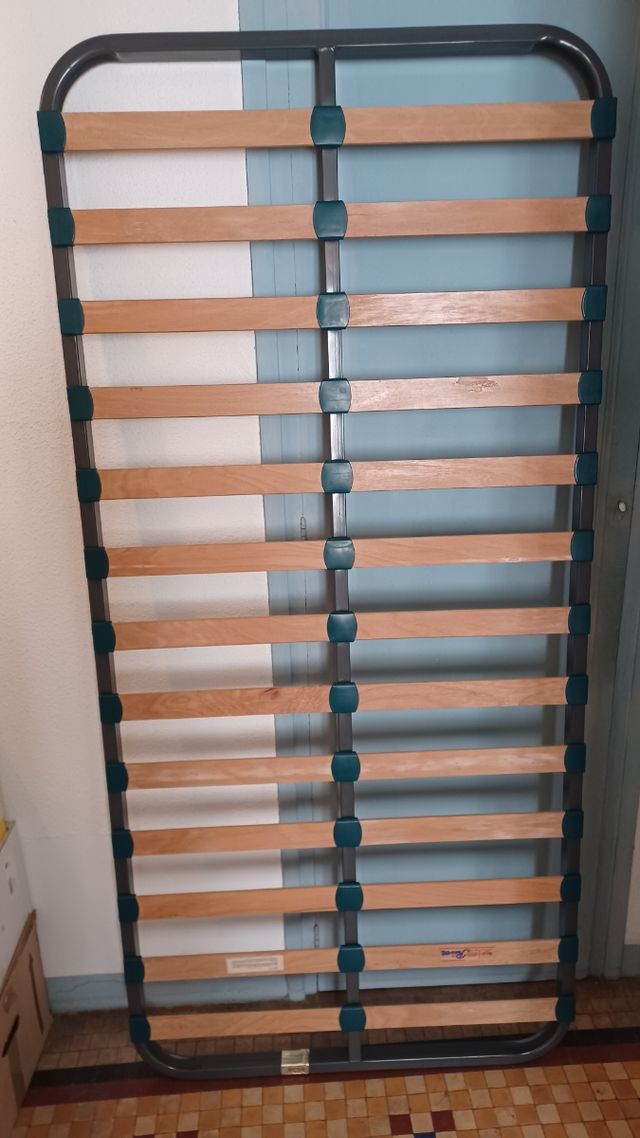 Somier individual de 90 con patas