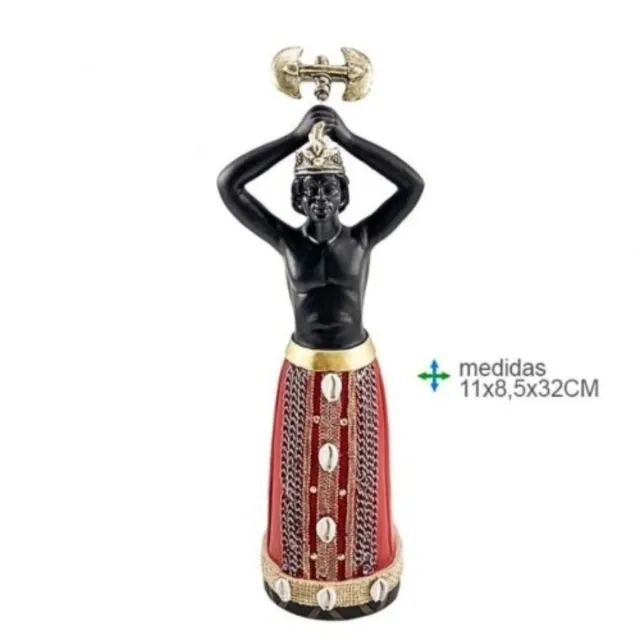 Estátua Xangô com machado