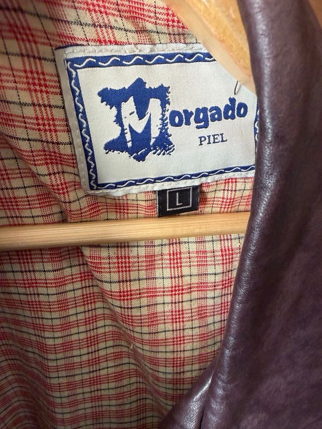 Chaqueta de Piel Morgado Talla L calidad