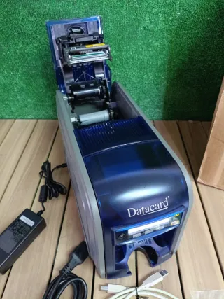 Impresora Tarjetas Datacard SD260 Azul/Gris