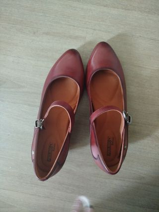 Zapatos Pikolinos mujer rojos