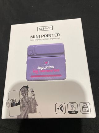 Mini Impresora ALE-HOP Morada