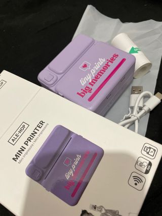 Mini Impresora ALE-HOP Morada