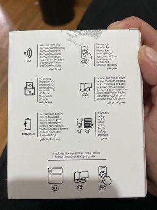 Mini Impresora ALE-HOP Morada