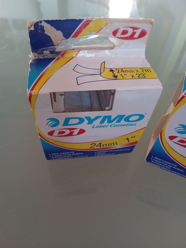 Set. Nastro Dymo D1 24mm