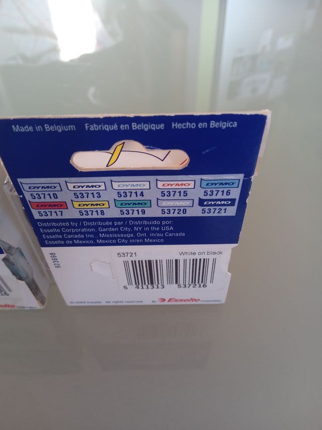 Set. Nastro Dymo D1 24mm