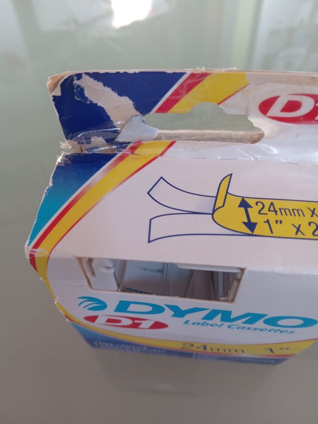 Set. Nastro Dymo D1 24mm