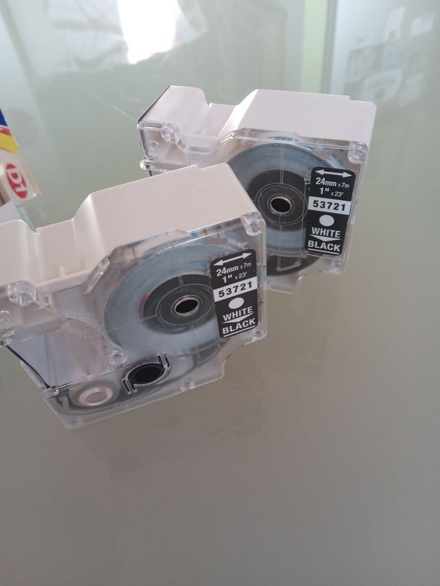 Set. Nastro Dymo D1 24mm