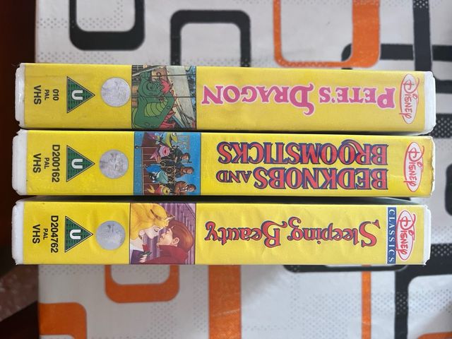 Pack 3 Películas Disney VHS
