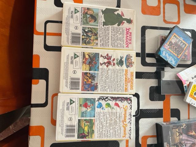 Pack 3 Películas Disney VHS