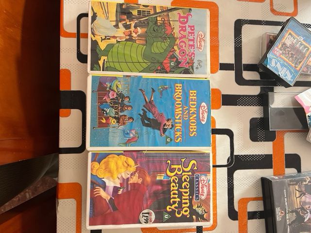 Pack 3 Películas Disney VHS