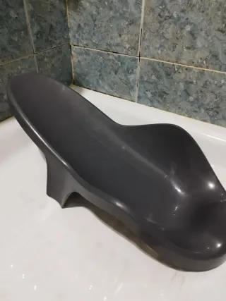 Adaptador bañera bebé gris
