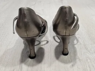 Zapatos de baile Peter Kern oro y negro