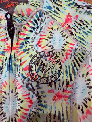Neopreno corto chica Billabong multicolor, talla 4