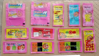 CROMOS ENVOLTORIOS CHICLES LA RUPERTA TV 1991 