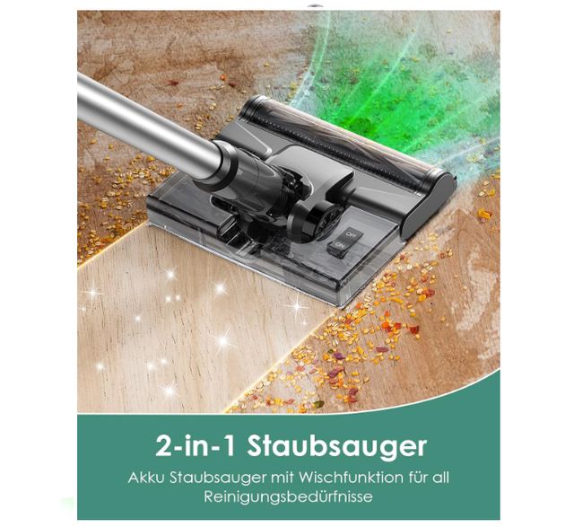 VersLife S7 Plus Aspiradora sin Cable con Mopa