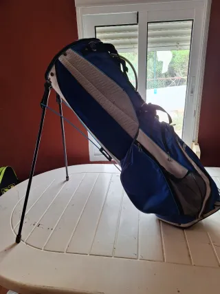 Bolsa de Golf Mizuno Azul y Blanca