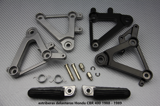 estriberas delanteras Honda CBR 400 1988 - 1989