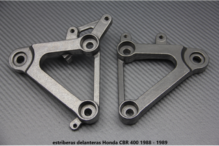 estriberas delanteras Honda CBR 400 1988 - 1989