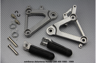 estriberas delanteras Honda CBR 400 1988 - 1989