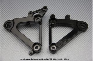 estriberas delanteras Honda CBR 400 1988 - 1989