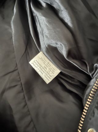 Chaqueta Zara acolchada negra