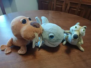 N. 3 Peluche Animali