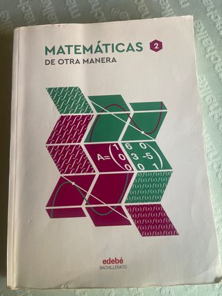 MATEMÁTICAS 2 BACHILLERATO 9788468365435  