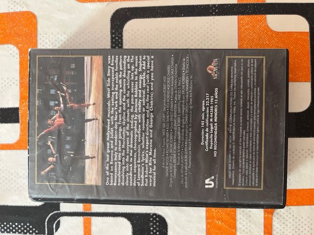 West Side Story VHS VO Subtítulos Inglés